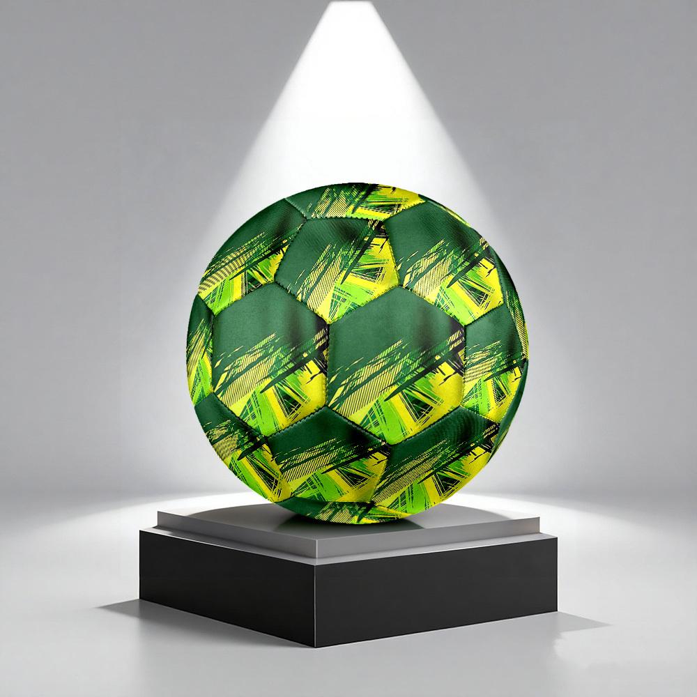 1pc Abstract Palm Size 5 Soccer Ball Professional Match Training Football Indoor &Outdoor Sports Ball Lightweight Durable c6595