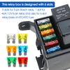 40A Relay  6 11 Slots Automotive Universal Relay ATC/ATO Fuse Box 4 5 Pin  Relay For Auto Truck Trailer Fuse Car Accessories
