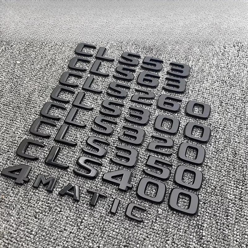 Car Trunk Logo Badge Emblem Decals Sticker For Mercedes Benz CLS CLS53 CLS63 CLS250 CLS300 CLS350 CLS450 C257 W218 W219