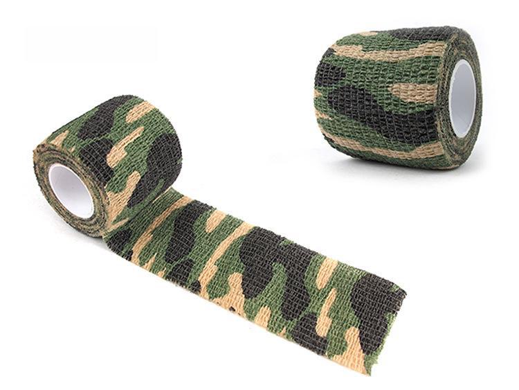 Bandă de camuflaj retractabilă autoadezivă pentru vânătoare, ciclism, mașini