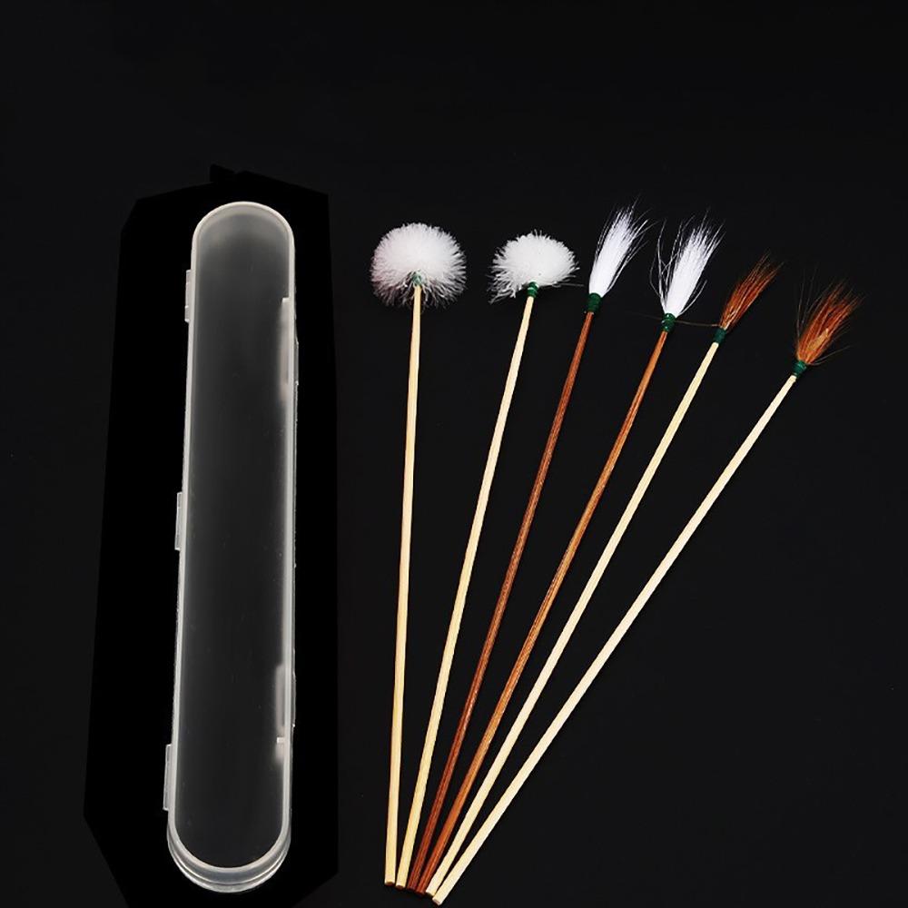 6/8/10PCS Stainless Steel Goose Feather Earpick Spoon Cleaner Wax Cleaner Tool  Ear Cleaning