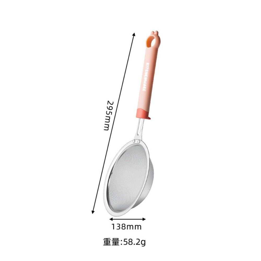 Easy to Clean Matcha Sifter Stainless Steel Cocktail Sieve Portable Food Sifters  for Kitchen