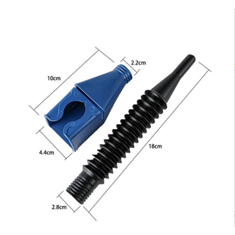 Plastic Motorcycle Car Refueling Funnel Gasoline Foldable Car Engine Oil Funnel Car Motorcycle Oil Filling Tool Auto Accessories