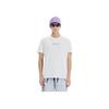 Li Ning Running Series Letter Round Neck Comfortable Breathable Versatile Short Sleeve T-Shirt Men Tops Standard-White ATSV095-2