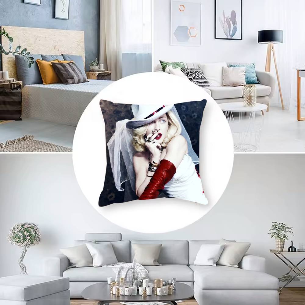 Singer M-madonna Pillow Case Anti-dustmite Invisible Zipper Sofa Bed