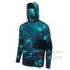 Quick-drying fishing suit men's summer breathable sunscreen UPF50 + hooded mask fishing shirt