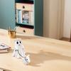 Halloween Ghost Walking Dog Statue Creative Cute Ghost Walking Dog Ornament Handmade Ghost Walking Dog Figurine Gift for Friends