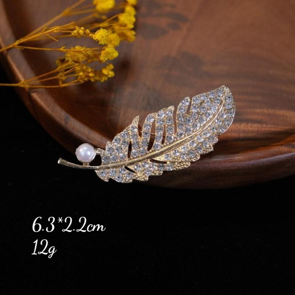 Brooch Scarf Buckle Alloy Diamond Studded Bowknot Korean Style Elegant Temperament For Women Daily Wear Gift