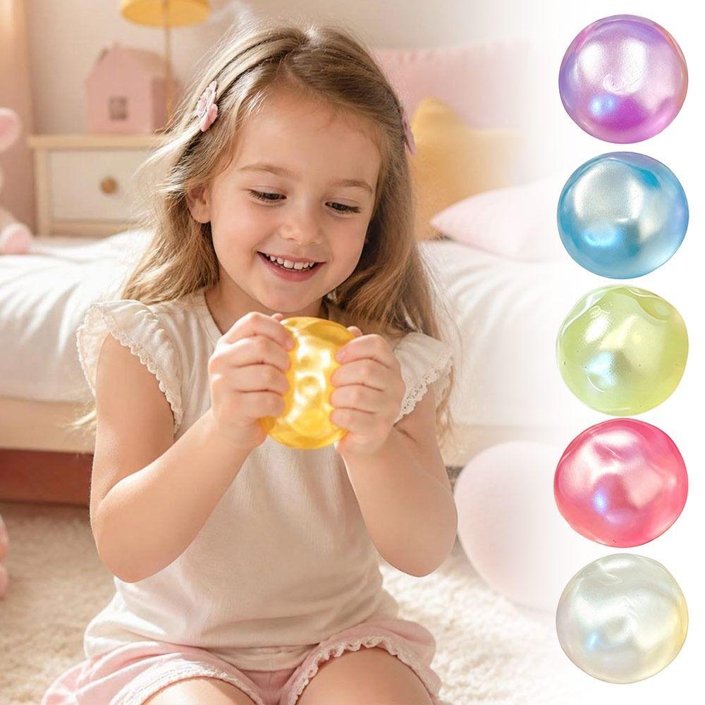 Weicher Griff Sensorischer Fidget Ball Kokosnussöl Squishy Ball Stressabbau Verwendung