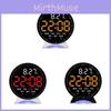 Digital Led Alarm Clock With Night Light Calendar Countdown For Bedroom Decor