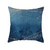 Blue Ink Pillowcase Car Ornaments Office Living Room Sofa Home Pillowcase
