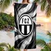 Telo Mare Asciugatura Rapida Stampa FC Zürich Microfibra Assorbente Portatile da Viaggio Asciugamano per Nuoto