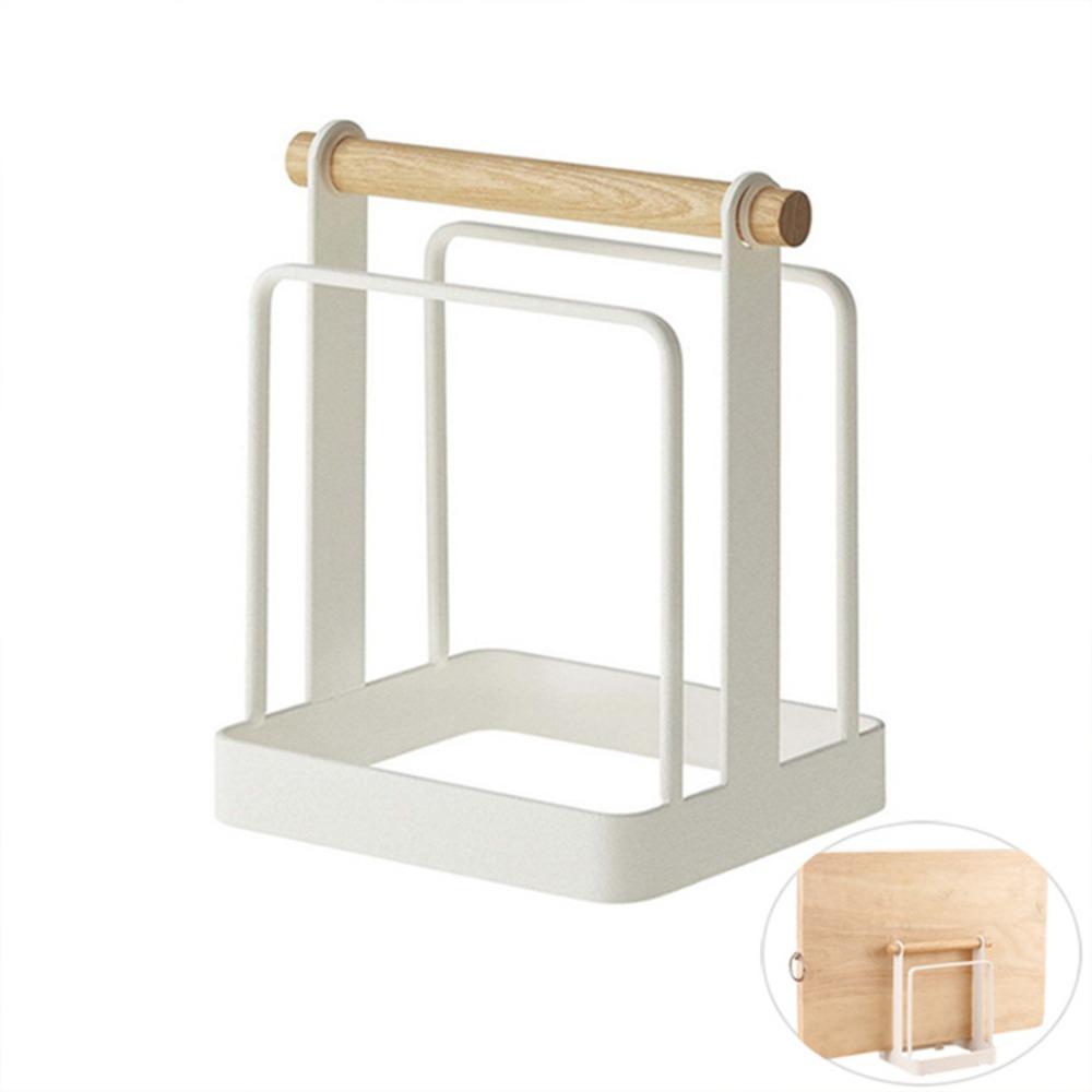 Durable Multilayer Cutting Board Rack Stable Metal Cutting Board Rack Shelf Space Saving Chopping Board Holder Kitchen Supplies