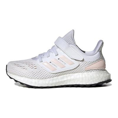 Pureboost 22 Durable Breathable Low-Top Kids Running Shoes Kids Running Shoes White Pink IF0222