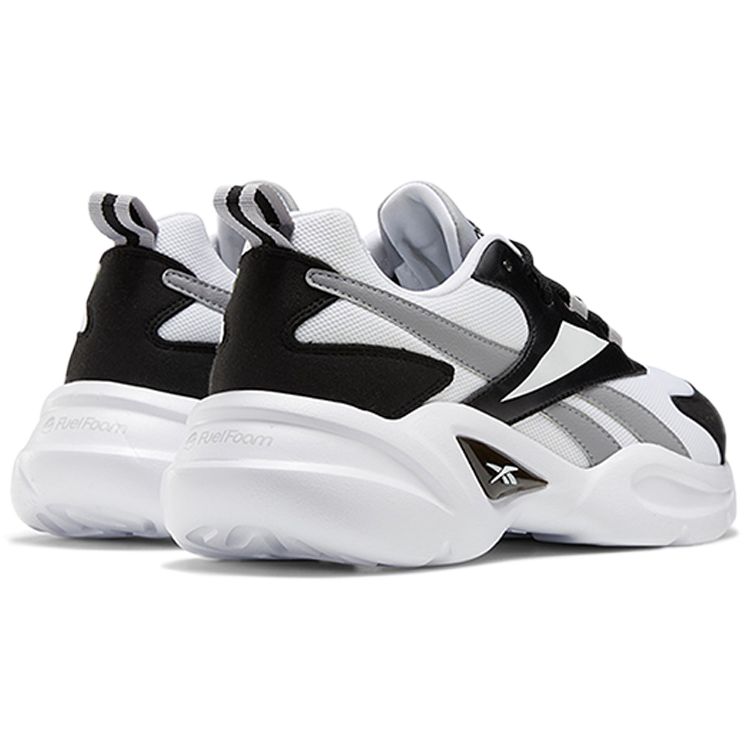 Reebok Royal Ec Ride 4 Comfortable Daily Shock Absorption Low Top Lifestyle Shoes Unisex sneaker White Gray Black FV0305
