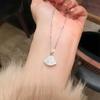 Simple Temperament Necklace, Small Skirt Necklace, Women's Light Luxury, High-end Feeling, Collarbone Chain, Best Friend Gift