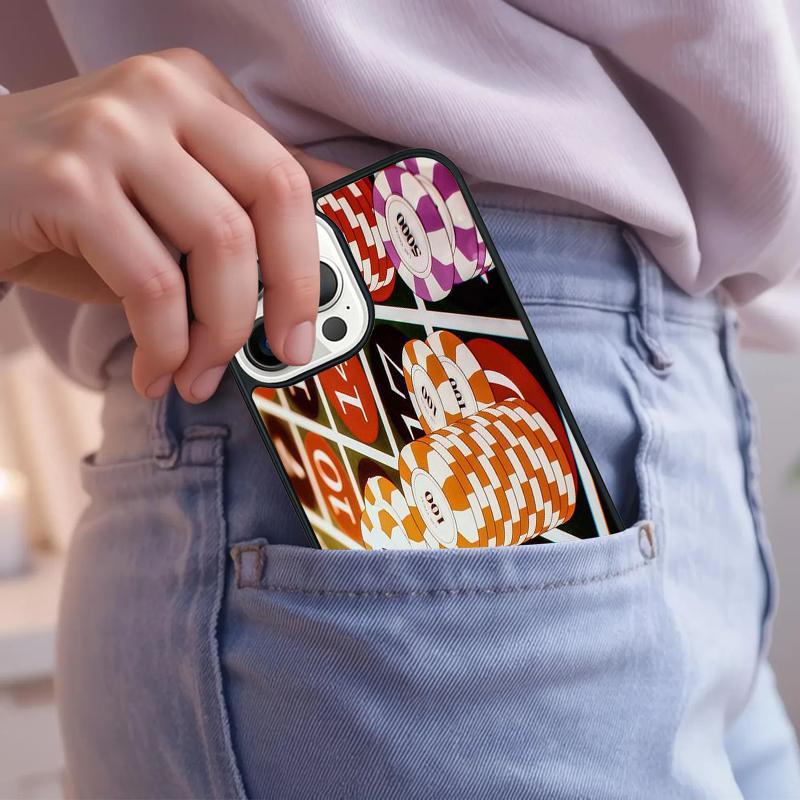 Dices Poker Casino soft Phone Case For iPhone 17 Air 15 16e 14 13 Pro Max Coque 12 11 Pro Max PLUS cover