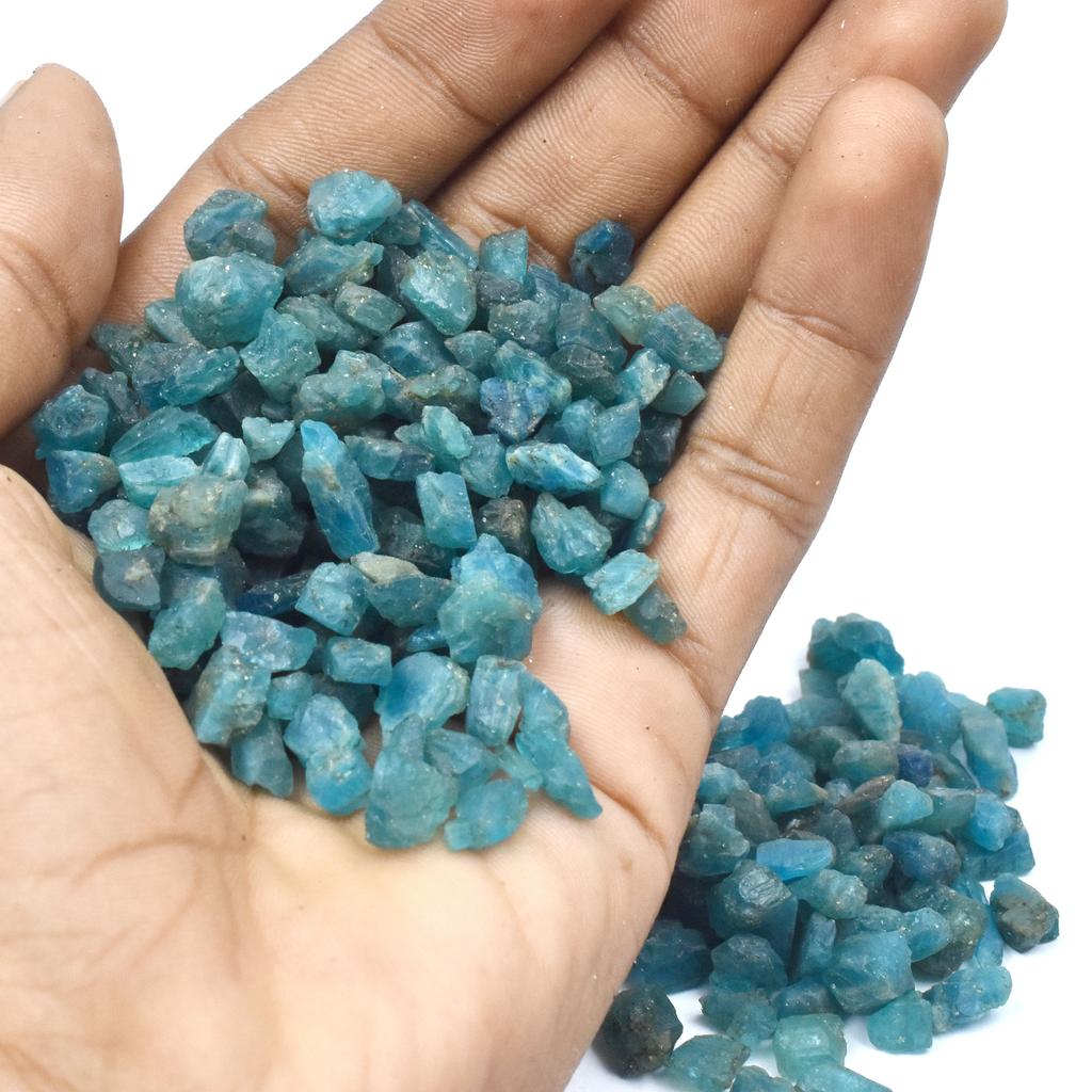 252,56 karaat Natuurlijke Blauwe Aquamarijn Ruw Onbewerkt Los Edelsteen Groen Blauw Ruw Partij