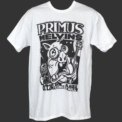 T-SHIRT DE CONCERT PRIMUS MELVINS HARDCORE METAL PUNK ROCK unisexe S-3XL