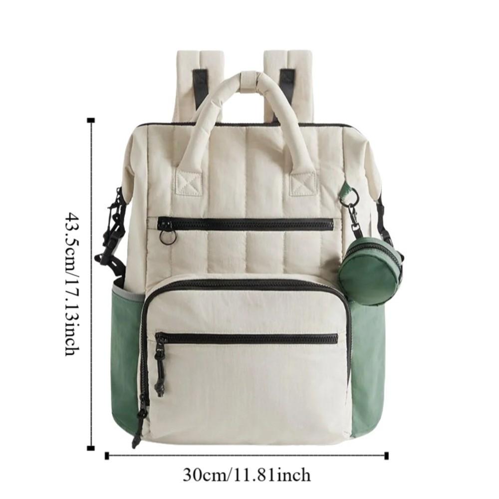 Fashion Multi Functional Backpack Polyester Diaper Bag Durable Shoulders Backpack Child Care