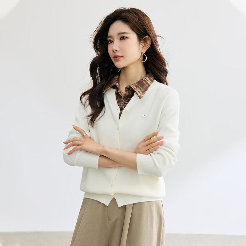 TERRE BLEUE Women s Loose-Fit Knit Cardigan One Size