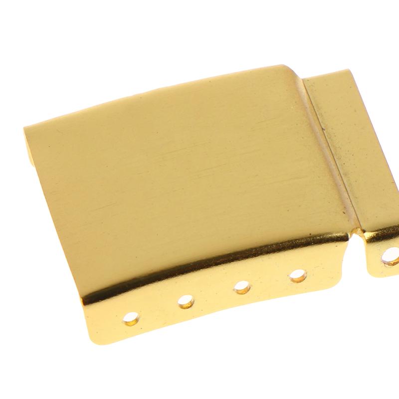 1Pc Steel Watch Strap Bracelet Extender Clasp Extension With Step Gold/ Silver Color 12-24Mm Repair Accessory For Watch Repair