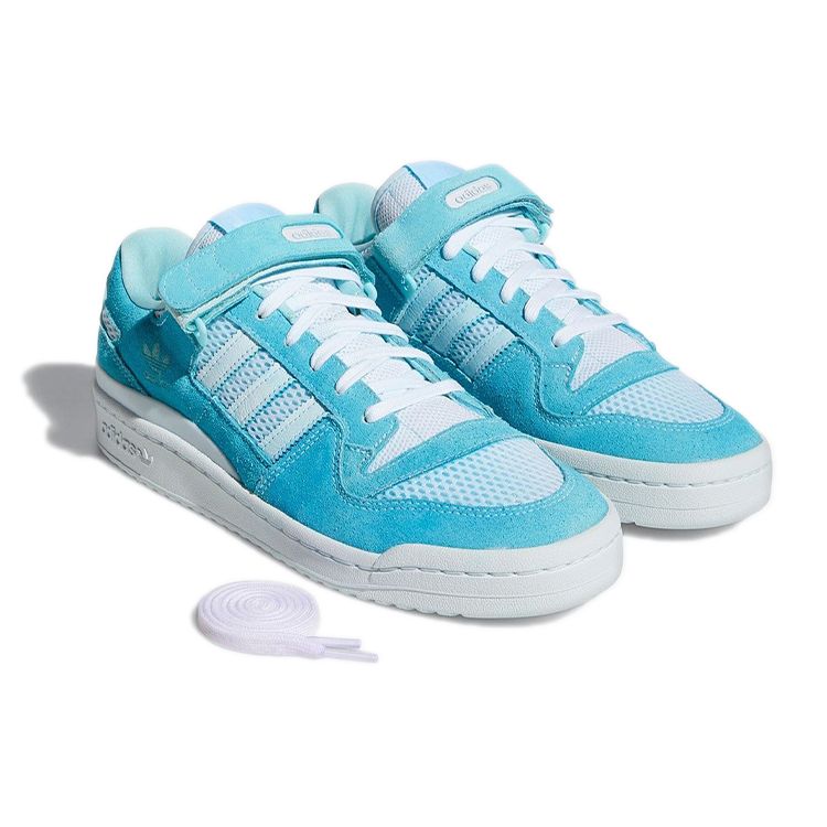 Adidas Forum 84 Low 8K Clear Aqua Unisex Sneakers Blue GZ6479