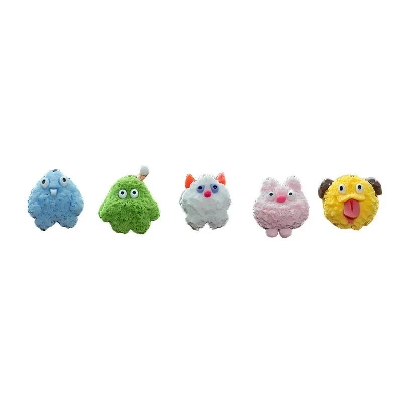 Little Cute Doll Car Accessories Center Console Car Rearview Mirror Ornament For Home and Car Dual-use Lovely Series Decoration