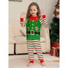 Pyjama Weihnachten Elfen Set Familie Passend Kinder Weihnachten Nachtwäsche Kleidung Mode
