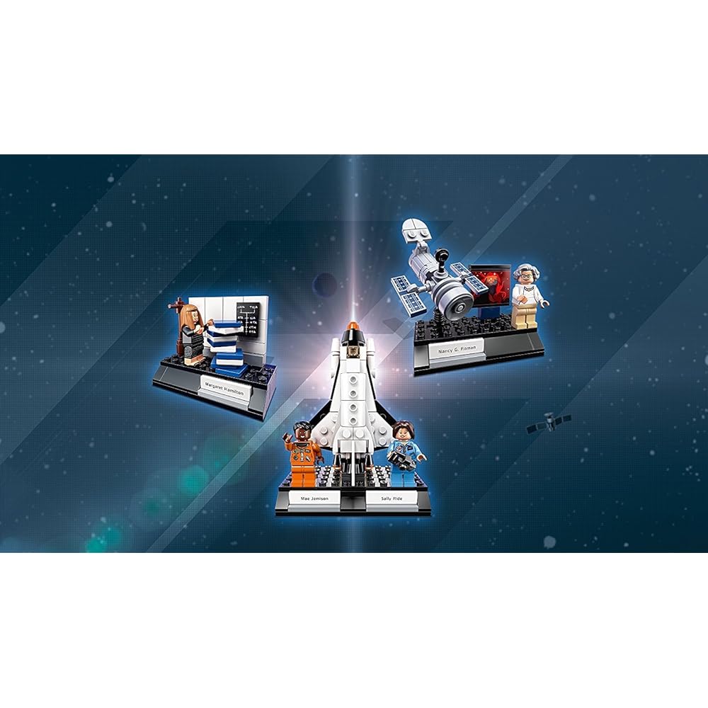 LEGO Ideas NASA Women 21312 Building Set with Space Theme, Creative Design, Educational Toy