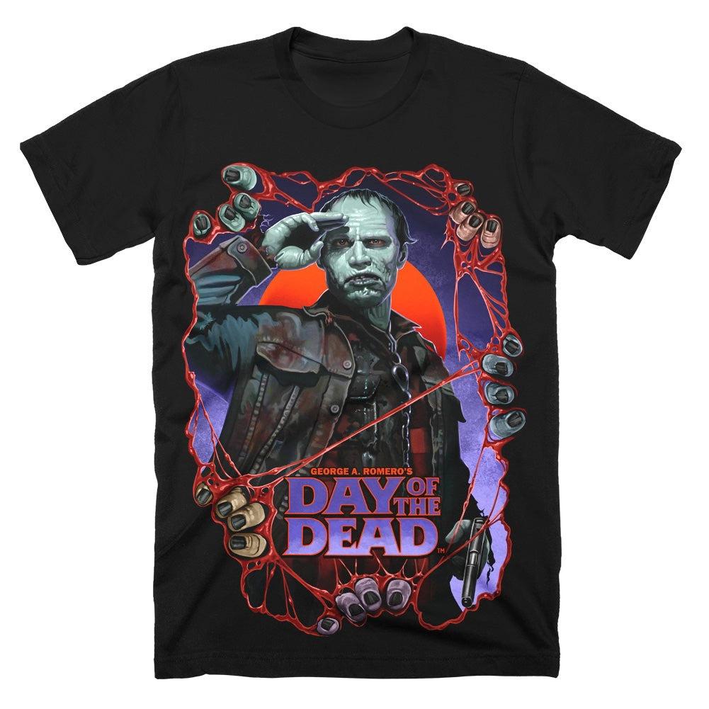 

Day of the Dead TShirt Unisex Summer George A Romero Zombie Horror Movie Graphic Short Sleeve Streetwear Loose Fit Horror Fan Tee L