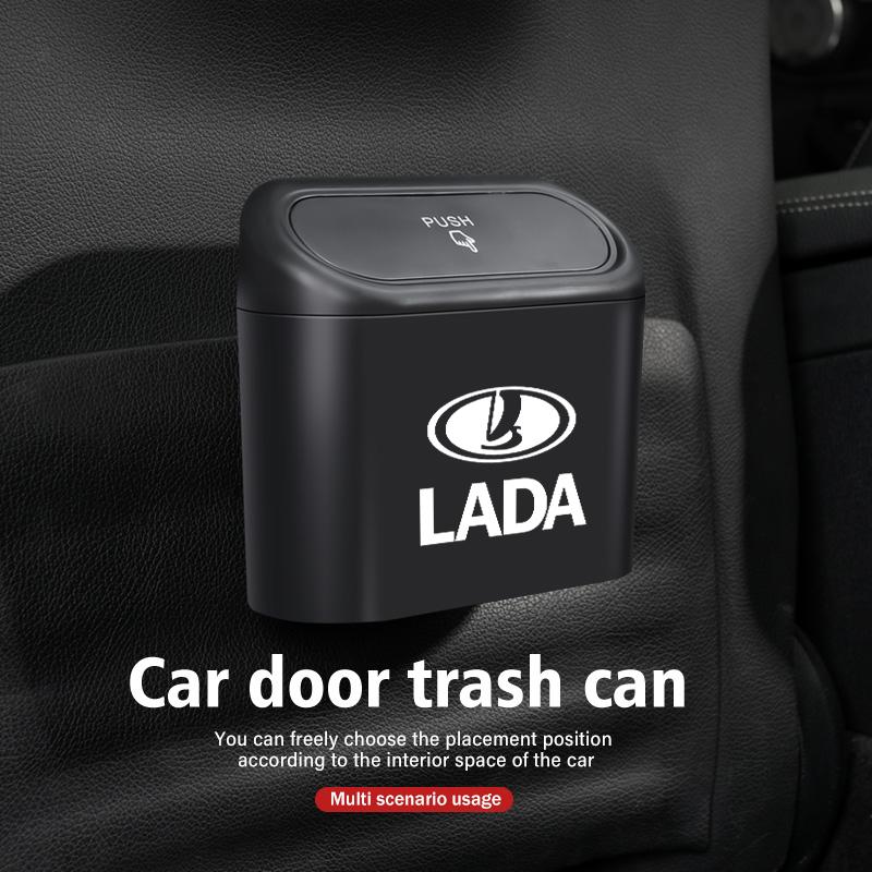 Car Trash Can Dustbin Garbage Hanging Container Bin Accessories For Lada Niva Vesta 4X4 Largus Priora Granta Samara Kalina NN96
