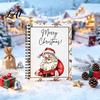 Holiday Gift Card Organizer Merry Christmas Book Sturdy Greeting Holder Teacher Appreciation Gifts Decorative Presenter for Wife Girlfriend