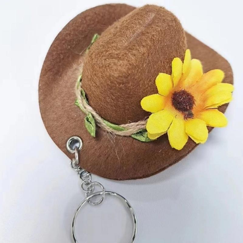 

Стильный Западный Ковбойский Шляпа Брелок Подвеска Прочный Полиэстер Брелки Портативный Сумка Брелки Украшение Для Мужчин Женщин Подарок A10