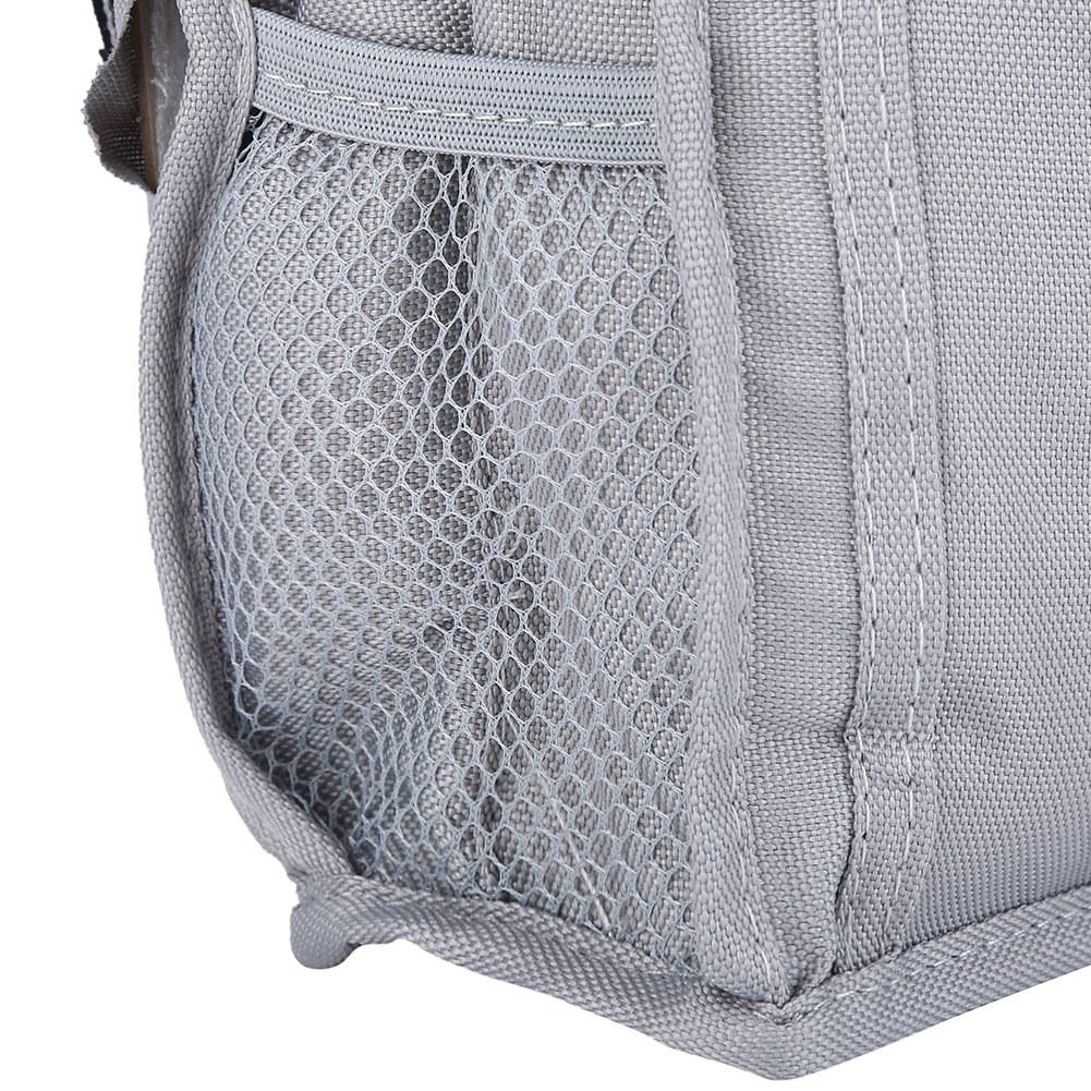 Oxford Fabric Baby Bedside Hanging Storage Bag Book Bottle Phone Organizer Pocket (Gray)