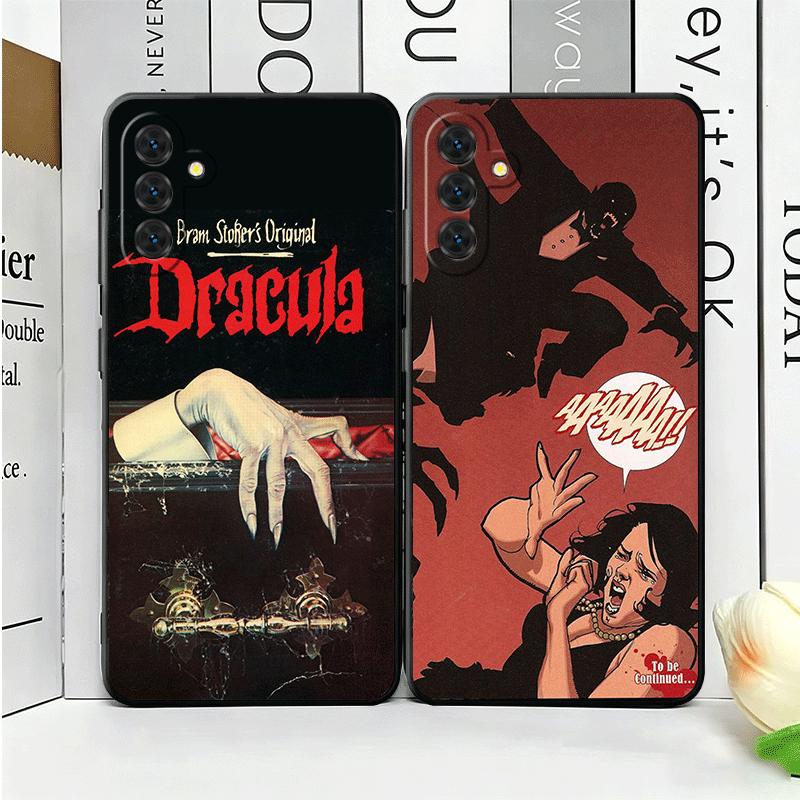 Gothic Vampire Scarlet Art Soft Phone Case for Samsung A17 A37 A57 A16 A26 A36 A56 A15 A25 A35 A55 A14 A24 A34 A54 A13 A23 A33 A