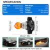 SOFOC PY24W Automotive Auxiliary Lamp DRL Fog Light Cornering Lamp