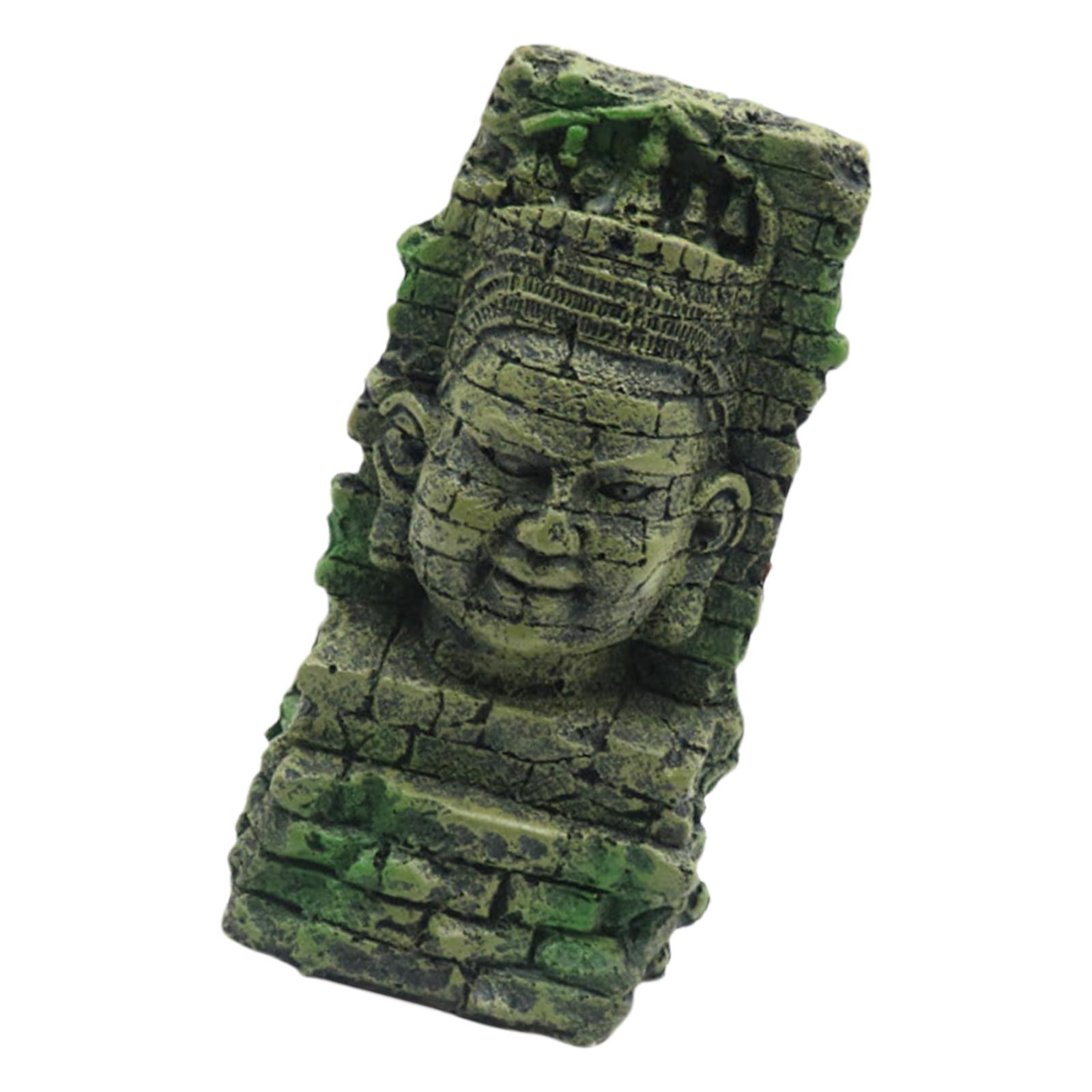 

Аквариумы Ландшафт Римский бюст Смолы Украшения для аквариумов Художественные поделки Террариум Среда обитания Орнаменты Реквизит для фото