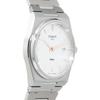 Tissot PRX (Pearl X) Men's Watch with Silver Dial and Bracelet, Officially Imported, T1374101103100