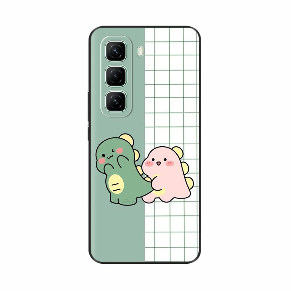 For Infinix Hot 50 5G 4G Case Cute Panda Pattern Silicon Back Cover For Infinix Hot 50 Pro Phone Case For Infinix Hot50 Pro Plus