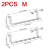 Stainless Steel Towel Rack Kitchen Towel Holder Sink Accessories Bathroom Towel Holder Under Sink Organizer SNJ004