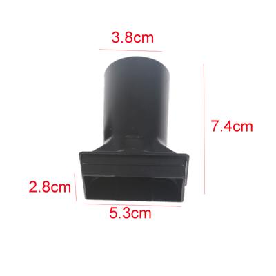 Tubos de duto de ar universais de 38 mm de diâmetro para 12 V 24 V 5 V 9733 Ventilador de ar de cozinha Ventilador de resfriamento 97x97x33 mm Ventilador de churrasco
