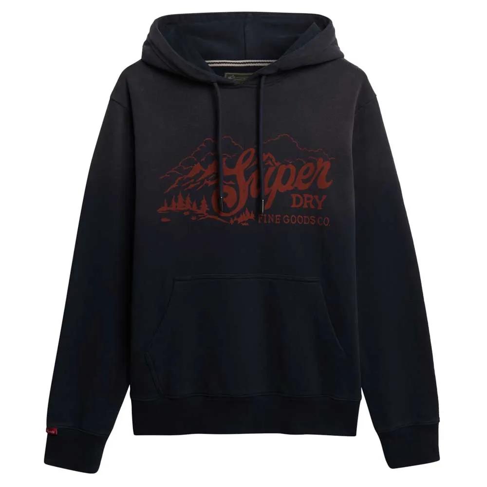 Superdry Толстовка с капюшоном Lo-Fi Outdoors Relaxed Fit EU XL