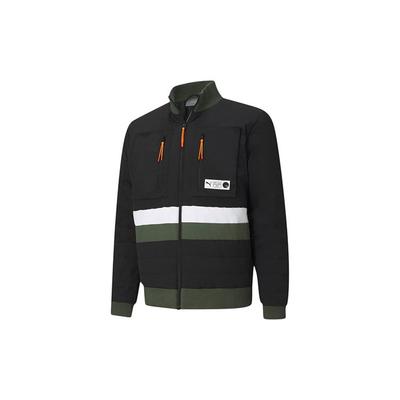 Casual Sports Stand Collar Basketball Jacket Men Jackets Black 599940-02
