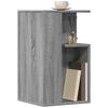  Side Table, Grey Sonoma Oak, 35x35x60 Cm
