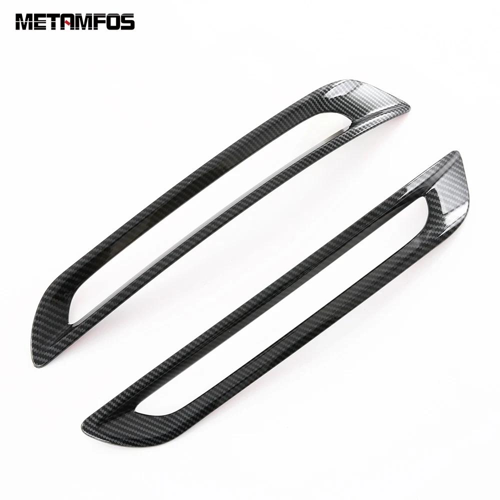 For Honda Civic Sedan 11th -2024 2025 Carbon Fiber Rear Fog Light Lamp Cover Trim Foglight Protector Accessories Car Styling
