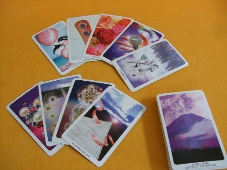 ORIGINAL SECRET DAKINI ORACLE TAROT CARD JAPAN Influence by BUDDHA SAMURAI &