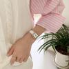 Watch Female Simple Temperament Wind Junior High School High School Student Retro Literary Digital Small Dial Versatile Quartz Watch