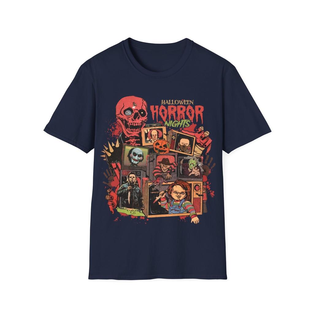 Halloween Tshirt Spooky Tee Unisex Shirt Softstyle Top Trick or Treat