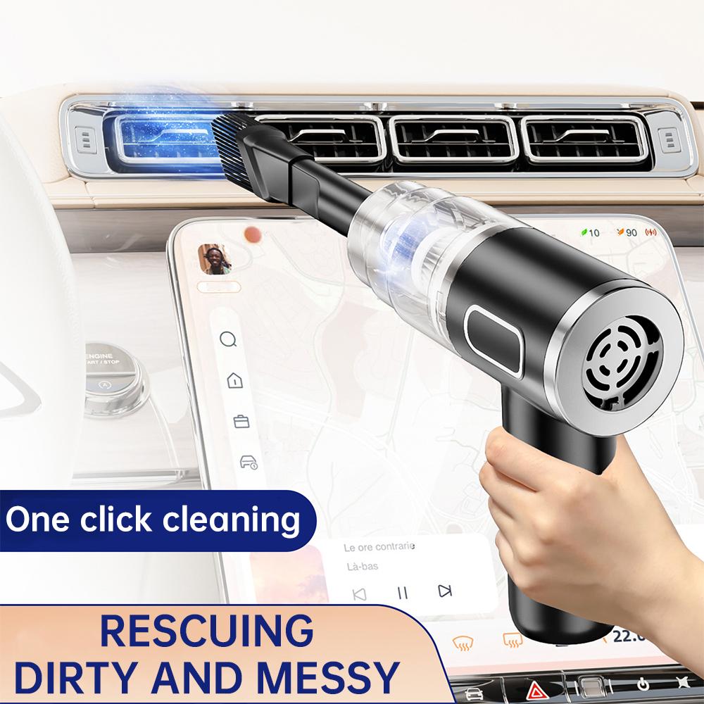 NEW Car Wireless Vacuum Cleaner Wet Dry Vacuum Cleaner Cordless Handheld Auto Vacuum Home & Car Dual Use Mini Vacuum Cleaner